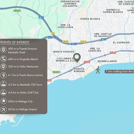 Lejlighed Vacation I Puente Apartment, Brand-new, Exclusive Location In Golden Mile, Close To Fine Dining, The And The Marina