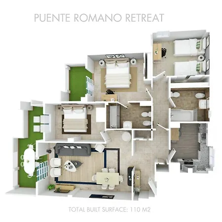 Apartment Vacation I Puente Apartment, Brand-new, Exclusive Location In Golden Mile, Close To Fine Dining, The And Puerto Banus *